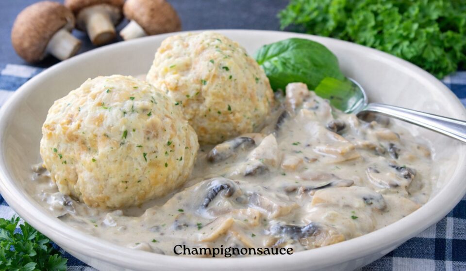 Champignonsauce: So gelingt sie cremig und aromatisch champignonsauce